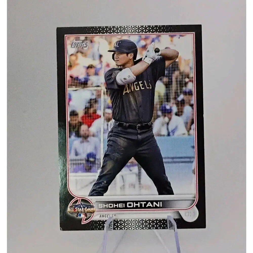 2022 Topps Update - 2022 Mlb All-Star Game Black Shohei Ohtani #ASG-4 SP 79/299 - Picture 2 of 6